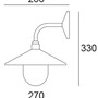 Nástěnná - IMPR 341246 Deko-Light nástěnné přisazené svítidlo Shaula 220-240V AC/50-60Hz E27 1x max. 60,00 W 286 černá - foto 2