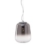 Koule - NV 7212603 Závěsné svítidlo OLIVERIO kouřové sklo s přechodem chromovaný hliník E27 1x12W IP20 bez žárovky - NOVA LUCE - foto 2