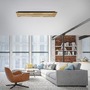 Hranatá - PN 6422-79 LED nástěnné a stropní svítidlo Q-AKUSTIK dřevo, přírodní Smarthome ZigBee 2700-5000K - PAUL NEUHAUS - foto 2
