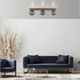 Dekorativní - LD 11393-79 GREEN WIDO LED stropní svítidlo 3 ramenné dřevo kouřová barva v udržitelném designu IP20 - LEUCHTEN DIREKT / JUST LIGHT - foto 2