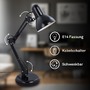 Stolní lampy pracovní - BRILO 7394015 Stolní lampa, pr. 15,5 cm, max. 25 W, černá - BRILO - foto 2