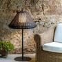 Sloupková - FARO 71575-07 SAIGON šedá/hnědá stojací lampa 1M W70 - FARO - foto 2