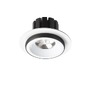 Kruhová - RED R14568 SHARM LED vestavné světlo, sady bílá/černá - RED - DESIGN RENDL - foto 2