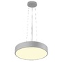 Kruhová - LA 1007321 MEDO® 40 nástěnné a stropní nástavbové svítidlo, kulaté, 2700/3000/4000K, 20W, fáze, 110°, šedá - BIG WHITE (SLV) - foto 2