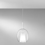 Koule - FAN I-PIREX-S44-TR Závěsné svítidlo Pirex (průhledné sklo) objímka E27, 25x200 cm bez rozety - FANEUROPE - foto 2