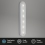 Přisazená - BRI 2281-014 LED Lero Indoor 30,5 cm 1,5W 133lm stříbrná - BRILONER - foto 2