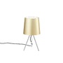 Stolní lampy dekorační - FAN I-MARLEY/L ORO Stolní lampa Lume Marley, zlatá, 1 x E14, 25 x 43,5 cm - FANEUROPE - foto 2