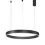Kruhová - NV 9190840 Závěsné svítidlo MOTIF černý hliník a akryl LED 40W 230V 3000K IP20 stmívatelné - NOVA LUCE - foto 2