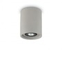 Kruhová - ILUX 150437 Stropní svítidlo Ideal Lux Oak PL1 round cemento 150437 kulaté betonové - IDEALLUX - foto 2