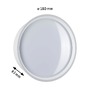 Nástěnná - P 94697 LED venkovní nástěnné svítidlo Platomo IP44 kruhové 180mm 3000K 14,5W 230V bílá umělá hmota - PAULMANN - foto 2