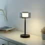 Stolní lampy dekorační - PN 4111-18 LED stolní lampa USB černá na baterie dotykový stmívač paměťová funkce 3000K - PAUL NEUHAUS - foto 2