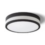 Koupelnová - RED R13754 CIRA LED 35 stropní opálové sklo/černá 230V LED 24W IP44 3000K - RED - DESIGN RENDL - foto 2