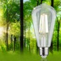 E27 - P 29126 Eco-Line Filament 230V LED žárovka ST64 E27 4W 4000K čirá - PAULMANN - foto 2