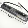 Napájecí zdroje 12V - LED zdroj 12V 50W IP67 SLIM-12V-50W - foto 2