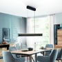 Podélná - LD 11316-18 Kolekce Schöner Wohnen LED závěsné svítidlo LENA, černá, se stmívačem, Up-and Down, krokově stmívatelné, 3000K - JUST LIGHT - foto 2