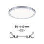 Koupelnová - P 93038 LED vestavné svítidlo Areo VariFit IP44 kruhové 175 13W 4.000K matný chrom - PAULMANN - foto 2