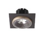Hranatá - RED R13252 SHARM SQ I zápustná hnědá/perleťová zlatá 230V LED 10W 24° 3000K - RED - DESIGN RENDL - foto 2