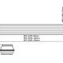Garážové LED svítidla - Trubicové svítidlo pro LED BETU 258PS 150cm - foto 2