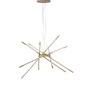 Dekorativní - NV 9180782 Závěsné svítidlo RACCIO zlatý kov a akryl LED 56W 230V 3000K IP20 stmívatelné - NOVA LUCE - foto 2