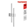 Nástěnná - TF 313004TF TELEFUNKEN LED venkovní svítidlo 47 cm 2x8W 960lm stříbrná - BRILONER - foto 2