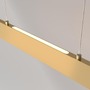 Podélná - M P010PL-L30G3K Závěsné svítidlo Step 3000K 30W teplá bílá zlatá kov přímé a nepřímé světlo - MAYTONI - foto 2