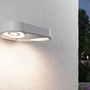 Nástěnná - P 94868 LED venkovní nástěnné svítidlo Silma pohybové čidlo dva světelné zdroje IP44 280x176mm 3000K 2x5,5 / 2x0,7W 230V bílá hliník - PAULMANN - foto 2