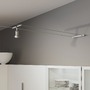 Lanka a příslušenství - P 94603 CorDuo lankový systém montážní set uchycení 2ks sada matný chrom - PAULMANN - foto 2