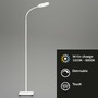 Stojací lampy - BRILO 1297016 LED CCT stojací svítidlo s dotykovým vypínačem 128 cm 6,6W 600lm bílé (starý kód: BRILO 1297-016) - BRILO - foto 2