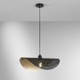 Dekorativní - FAN I-RHEI-DOT-S50 Závěsné svítidlo Rhei‑Dot černozlaté, 1xE27, 50 x 30 x 150 cm - FANEUROPE - foto 2