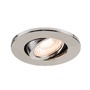 Pro zapuštěná svítidla - LA 1007093 UNIVERSAL DOWNLIGHT kryt pro downlight IP20, výkyvný, kulatý, hliník - BIG WHITE (SLV) - foto 2