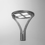 Veřejné osvětlení - FAN LED-VILLA-100C Venkovní LED svítidlo Villa (šedé, kov) 100 W, 14 500 lm, 3000 K, 420 x 547 mm - FANEUROPE - foto 2