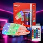 Dekorační - BRILO 2323540 LED pásek 30m, dálkový ovladač, RGB dynamické barvy, bílý - BRILO - foto 2