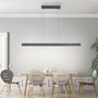 Podélná - PN 2577-18 LED závěsné svítidlo ADRIANA černá nastavitelná výška CCT 2700-5000K - PAUL NEUHAUS - foto 2