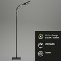 Stojací lampy - BRILO 1297-015 AKCE - LED CCT stojací svítidlo s dotykovým vypínačem 128 cm 6,6W 600lm černá - BRILO - foto 2