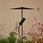 Zápichy - FARO 75708-233PDR CLAP 630 lampa se zápichem, černá 6W 3000K 38st. se stínítkem - FARO - foto 2