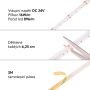 COF pásky s vysokou integrací LED - COB LED pásek RGBW-WW 24V 16W záruka 3 roky - foto 2
