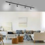 Bodová - LD 11716-18 TARIK LED lištové svítidlo ploché, spotové, černá, nastavitelné, nadčasový design 3000K - LEUCHTEN DIREKT / JUST LIGHT - foto 2