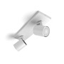 Bodová - PH 8720169320475 Hue WA Runner bodové LED svítidlo GU10 2x4,2W 400lm 2200-6500K IP20 bílá +ovladač - PHILIPS - foto 2
