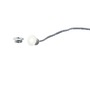 Kruhová - FAN LED-STARLIGHT-C Vestavné LED svítidlo Starlight (DC 12 V, bílá + stříbrná) 0,2 W, 11 lm, 3000 K, se stříbrnou a bílou objímkou, 1,8 x 1,4 cm - FANEUROPE - foto 2