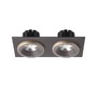 Hranatá - RED R13257 SHARM SQ II zápustná hnědá/perleťová zlatá 230V LED 2x10W 24° 3000K - RED - DESIGN RENDL - foto 2