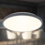 Kruhová - BRILO 3903015 Competo stropní svítidlo pr.33 cm - 22W, 2400lm, LED, teplá bílá, antracit - BRILO - foto 2