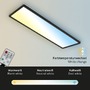 Hranatá - BRILO 7403015 Ultraploché CCT svítidlo LED panel, 29,3 cm, LED, 23 W, 3000 lm, černá (starý kód: BRILO 7403-015) - BRILO - foto 2