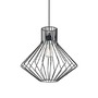 Kónická - ILUX 167497 Závěsné svítidlo Ideal Lux Ampolla-4 SP1 nero 167497 černé 39,5cm - IDEALLUX - foto 2