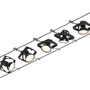 Sady - P 94434 Lankový systém Mac II matný chrom 5 spotů bez zdroje světla max. 5x10W GU5,3 DC 60VA - PAULMANN - foto 2