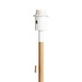 Stolní lampy dekorační - RED R13639 KEITH stolní podstavec s USB bílá buk 230V E27 40W - RED - DESIGN RENDL - foto 2