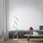 Stojací lampy - PN 721-17 KIRIBI LED stojací svítidlo kroucené chrom stmívatelné přes šňůrový stmívač moderní 3000K - PAUL NEUHAUS - foto 2