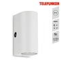 Nástěnná - TF 307106TF TELEFUNKEN LED venkovní nástěnné svítidlo s čidlem, 15,1 cm, 10 W, bílé - BRILONER - foto 2