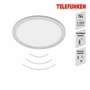 Kruhová - TF 309004TF TELEFUNKEN svítidlo LED panel s čidlem, pr. 30 cm, 20 W, matný chrom-bílé - BRILONER - foto 2