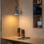 Kónická - FARO 28277 STUDIO 110 závěsné svítidlo, modrá - FARO - foto 2