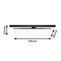 Lištové 3 fáze ProRail - P 96583 ProRail3 LED Panel Deck 75W 4000K 230V černá - PAULMANN - foto 2